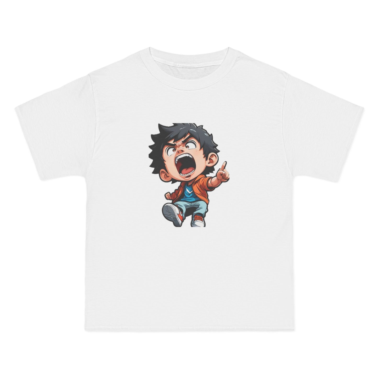 Mood of the Day Anime T-Shirt, Japanese Anime Style Boy Cool Graphic Tee Pop Art Manga Shirt Streetwear Casual T Shirt Unique Design