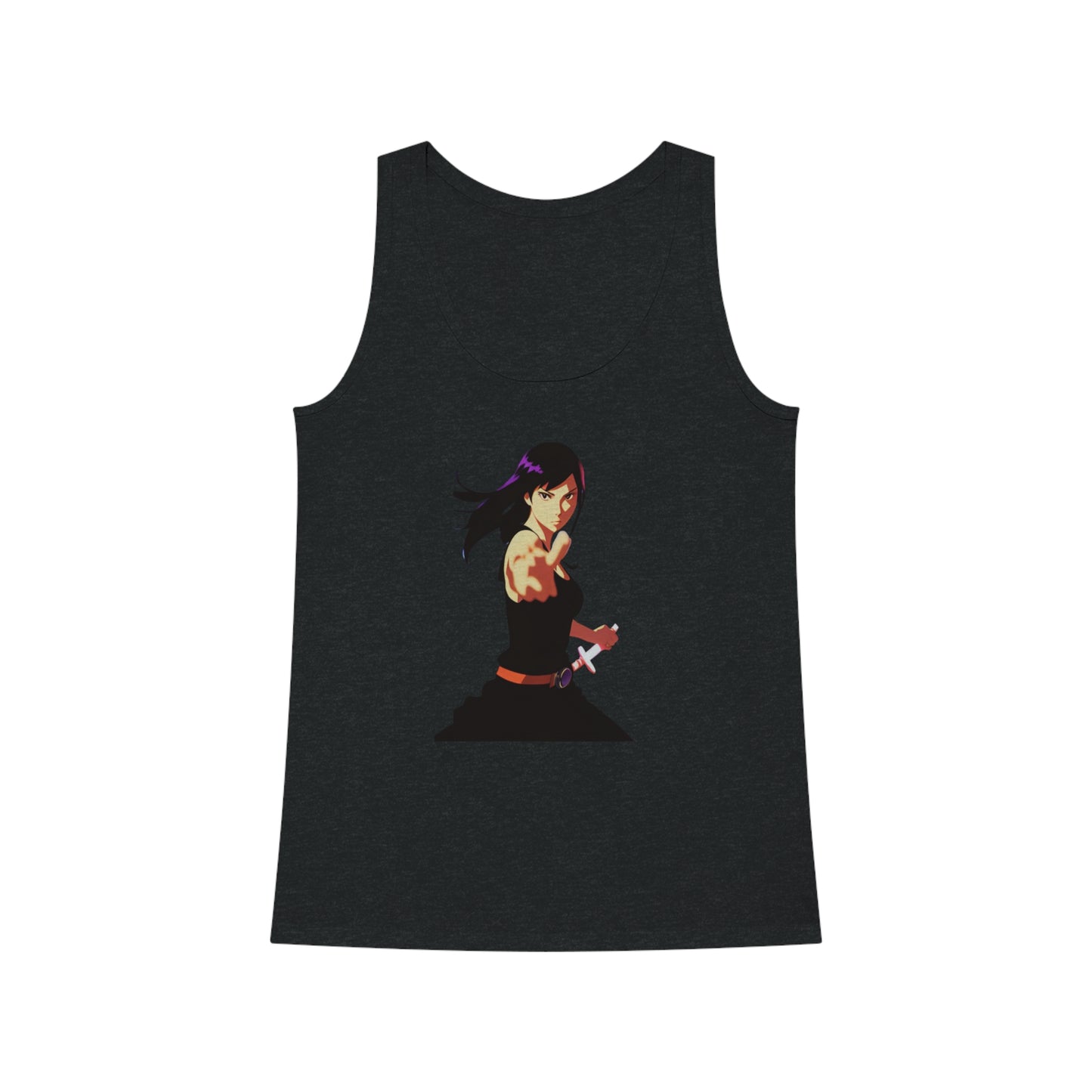 Anime Inner Warrior Girl | Cool Summer Tank Top | Festivals Workout Beach Streetwear