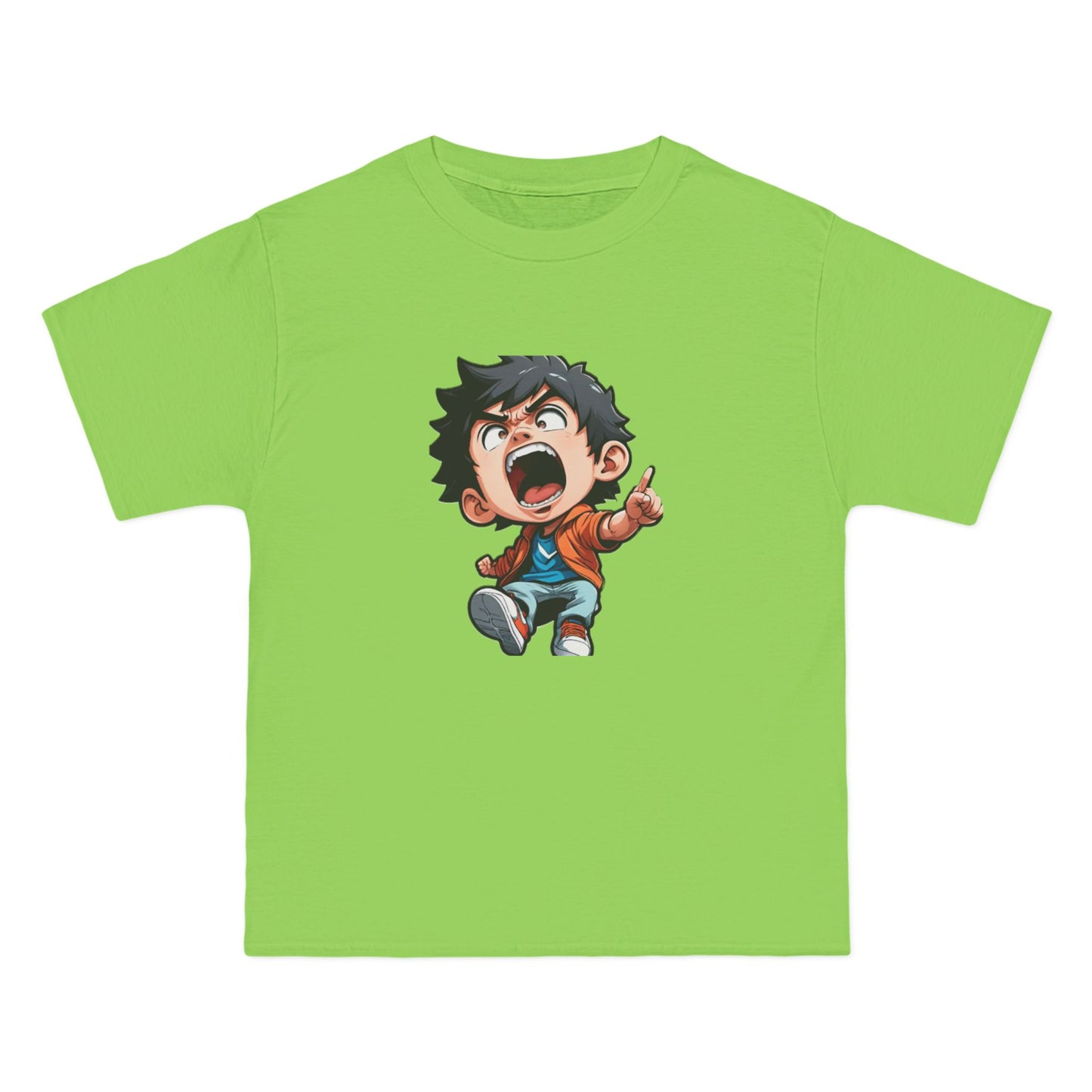 Mood of the Day Anime T-Shirt, Japanese Anime Style Boy Cool Graphic Tee Pop Art Manga Shirt Streetwear Casual T Shirt Unique Design
