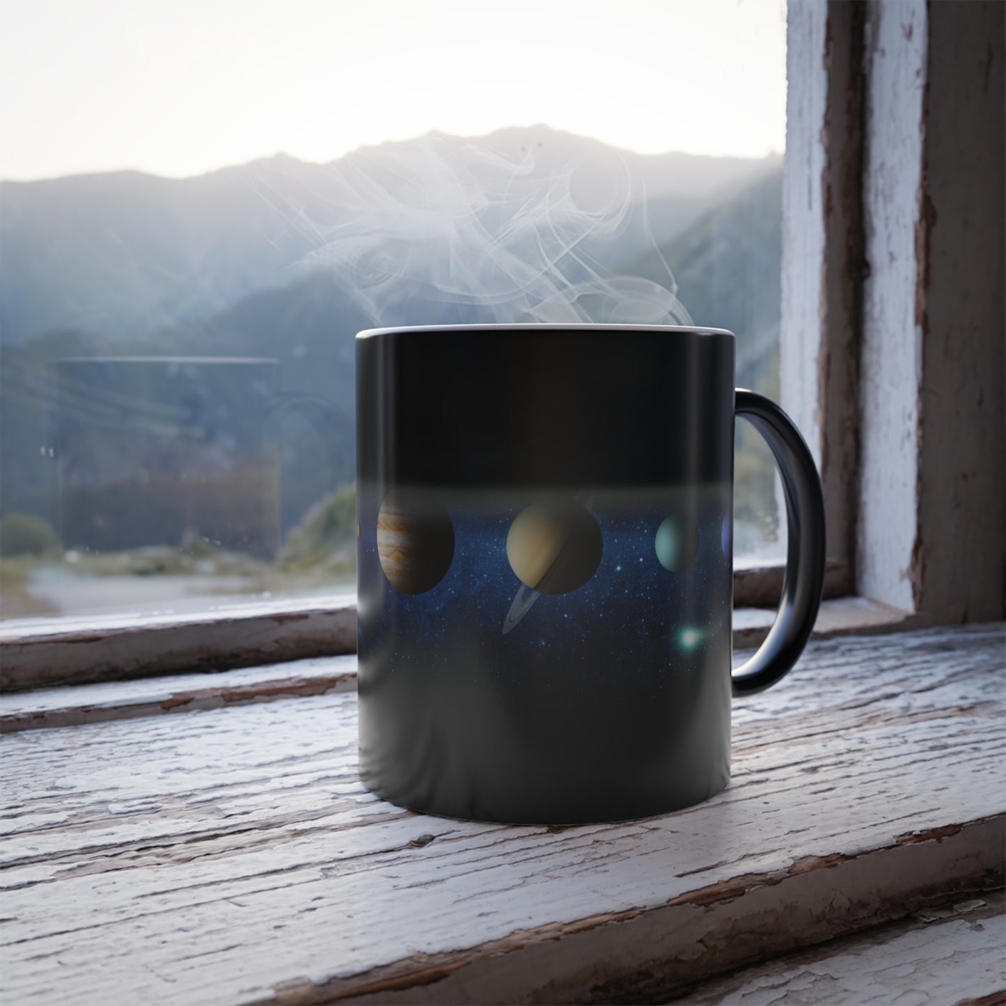 Solar System Color Morphing Mug, 11oz / Gift Mug/Planet Lovers/Astronomy