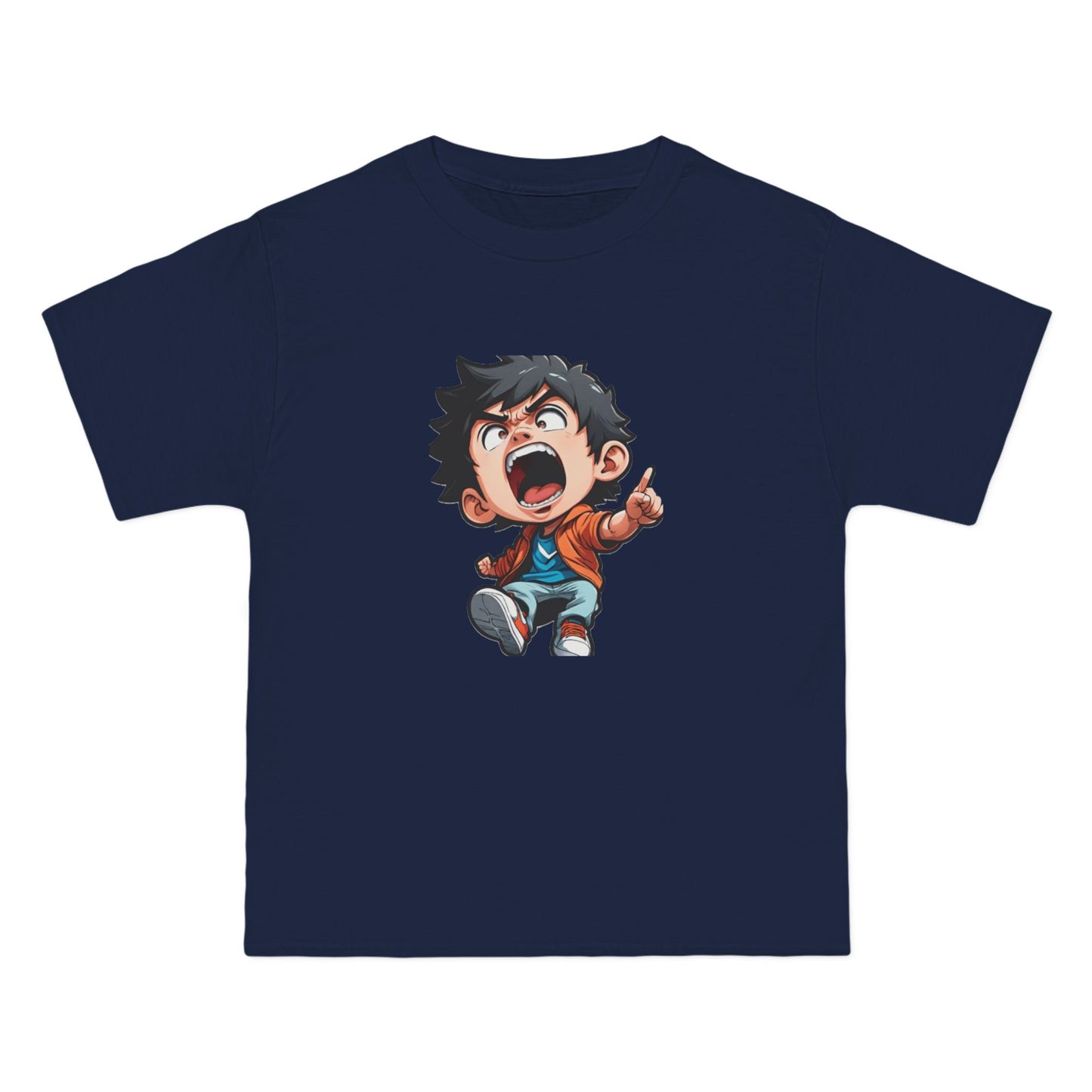Mood of the Day Anime T-Shirt, Japanese Anime Style Boy Cool Graphic Tee Pop Art Manga Shirt Streetwear Casual T Shirt Unique Design