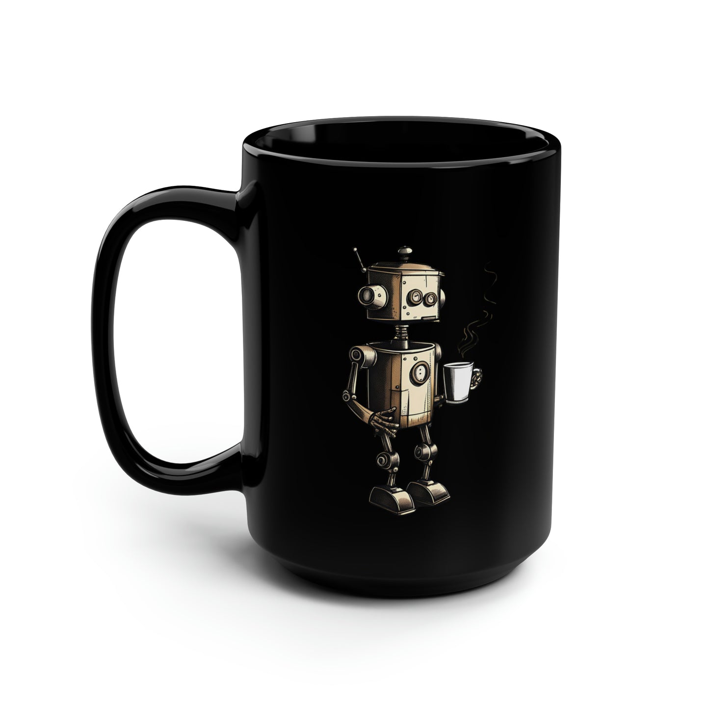 Caffeine Fuel Robot Mug, 15oz | Coffee Lovers | Robots and Coffee | Any Occasion Gift