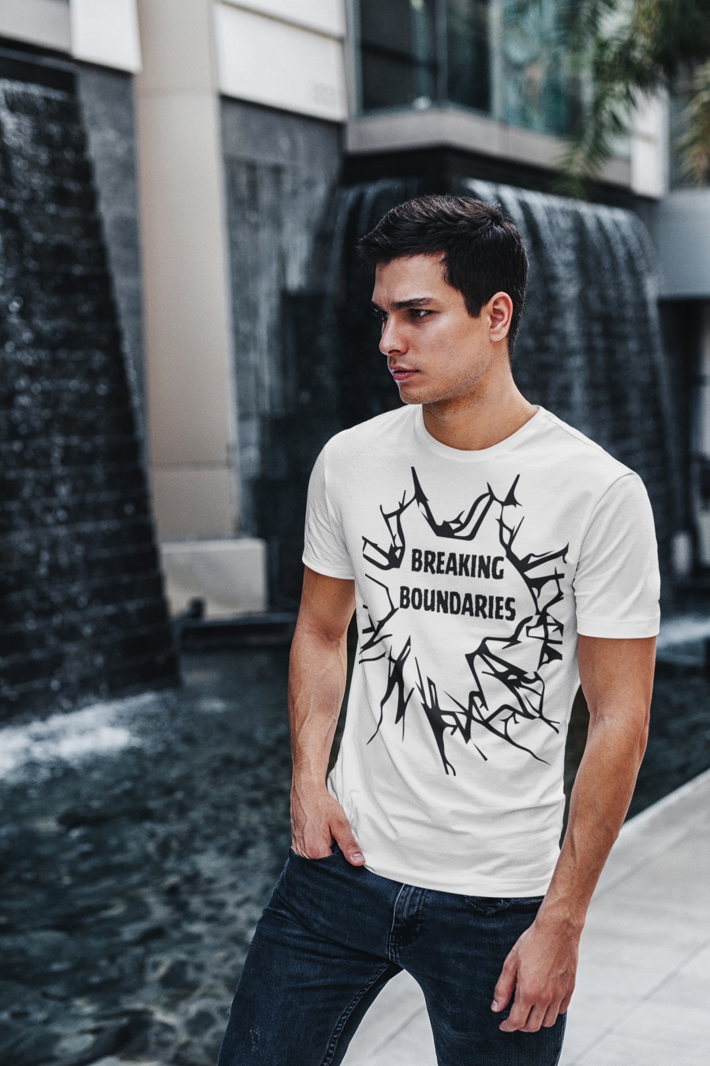 Breaking Boundaries T-Shirt | The Limitless Collection | Express Yourself!