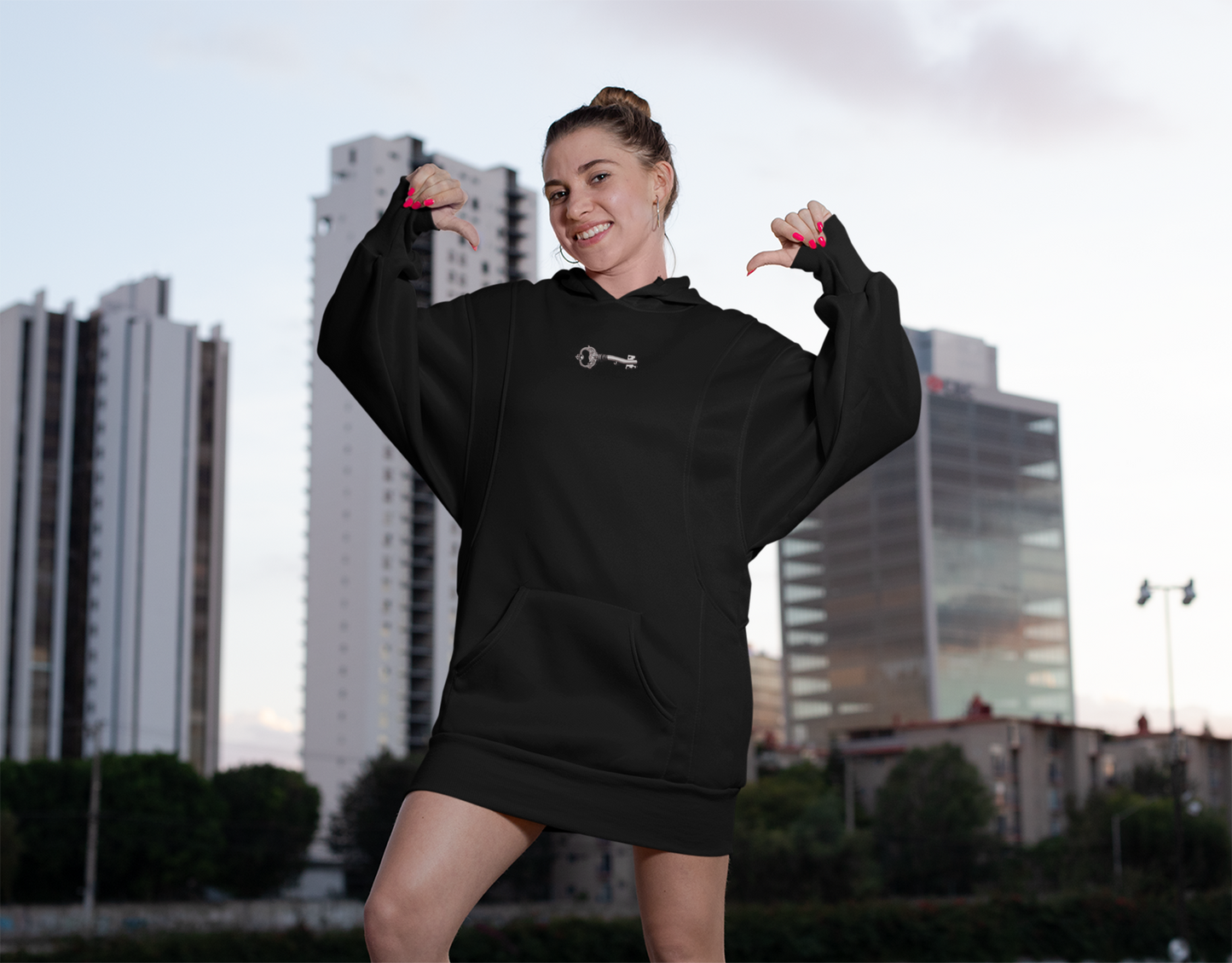 Key & Locks - Women's Hoodie Dress