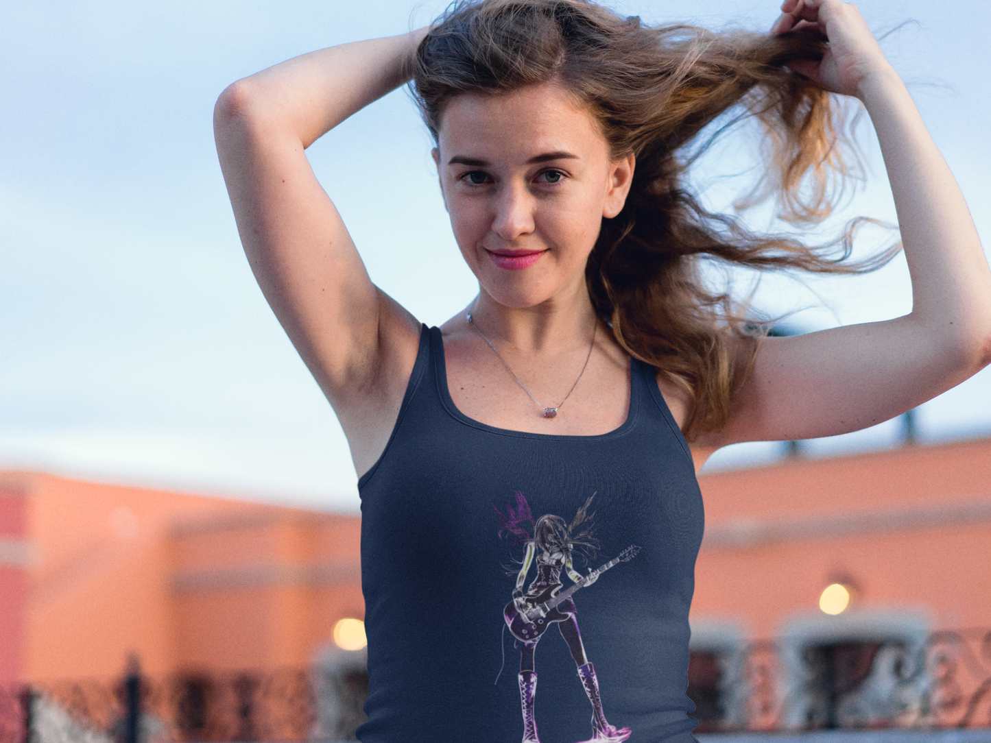 Rockstar Dreams Women's Tee | Concert Festivals Beach Summer Tank Top | Casual Laidback Tee