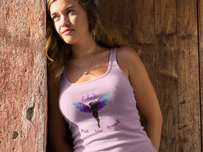 FLY Angel Tank Top | Concert Festivals Beach Summer Tank Top | Casual Inspirational Streetwear