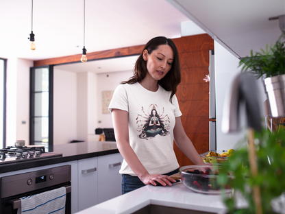 Goddess of Compassion Meditation T-Shirt | Summer Casual Hangout Top | Workout Beach Streetwear Festivals