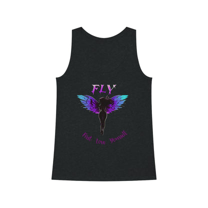 FLY Angel Tank Top | Concert Festivals Beach Summer Tank Top | Casual Inspirational Streetwear