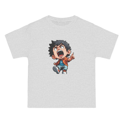 Mood of the Day Anime T-Shirt, Japanese Anime Style Boy Cool Graphic Tee Pop Art Manga Shirt Streetwear Casual T Shirt Unique Design
