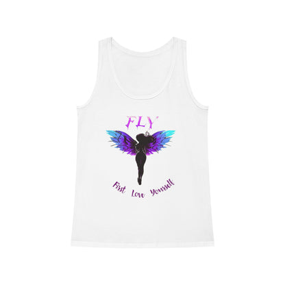 FLY Angel Tank Top | Concert Festivals Beach Summer Tank Top | Casual Inspirational Streetwear