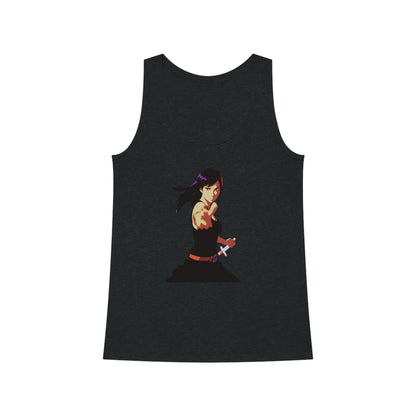 Anime Inner Warrior Girl | Cool Summer Tank Top | Festivals Workout Beach Streetwear