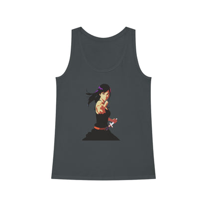 Anime Inner Warrior Girl | Cool Summer Tank Top | Festivals Workout Beach Streetwear