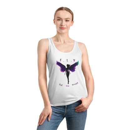 F.L.Y. Angel Tank Top | Concert Festivals Beach Summer Tank Top | Casual Inspirational Tee