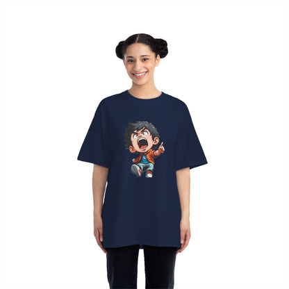 Mood of the Day Anime T-Shirt, Japanese Anime Style Boy Cool Graphic Tee Pop Art Manga Shirt Streetwear Casual T Shirt Unique Design