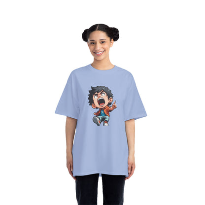 Mood of the Day Anime T-Shirt, Japanese Anime Style Boy Cool Graphic Tee Pop Art Manga Shirt Streetwear Casual T Shirt Unique Design
