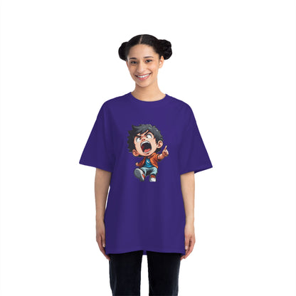 Mood of the Day Anime T-Shirt, Japanese Anime Style Boy Cool Graphic Tee Pop Art Manga Shirt Streetwear Casual T Shirt Unique Design
