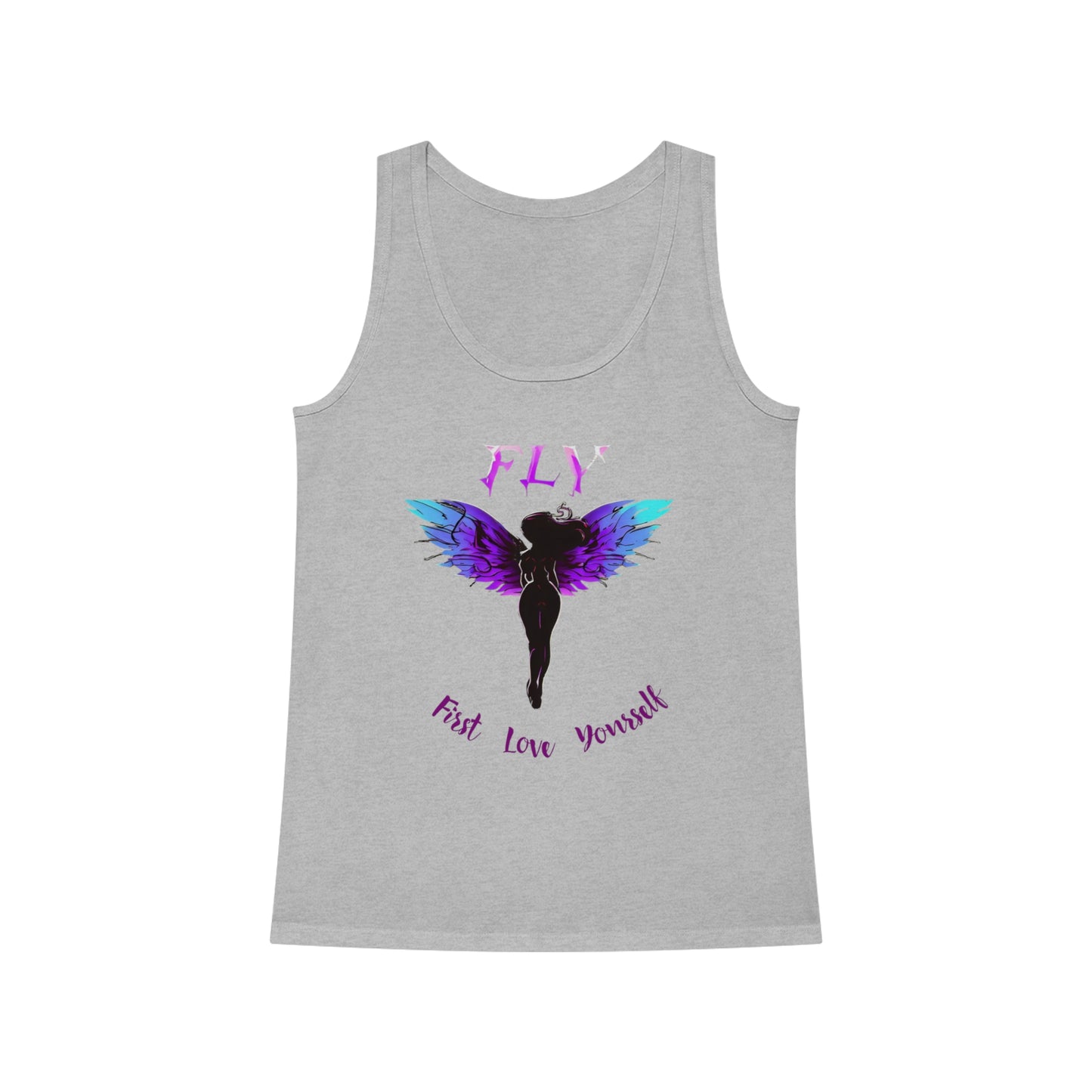 FLY Angel Tank Top | Concert Festivals Beach Summer Tank Top | Casual Inspirational Streetwear