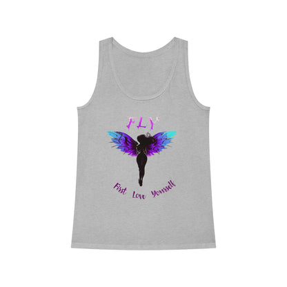 FLY Angel Tank Top | Concert Festivals Beach Summer Tank Top | Casual Inspirational Streetwear