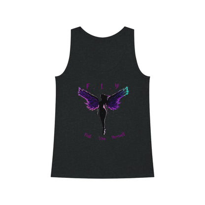 F.L.Y. Angel Tank Top | Concert Festivals Beach Summer Tank Top | Casual Inspirational Tee