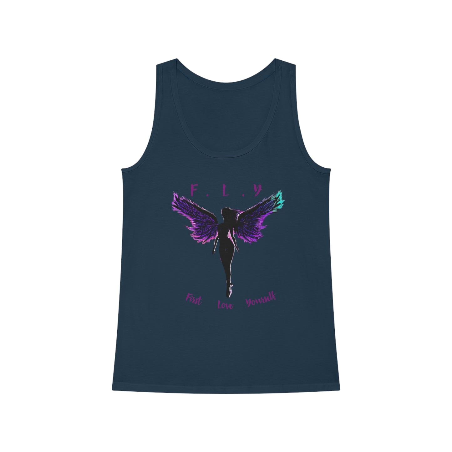F.L.Y. Angel Tank Top | Concert Festivals Beach Summer Tank Top | Casual Inspirational Tee