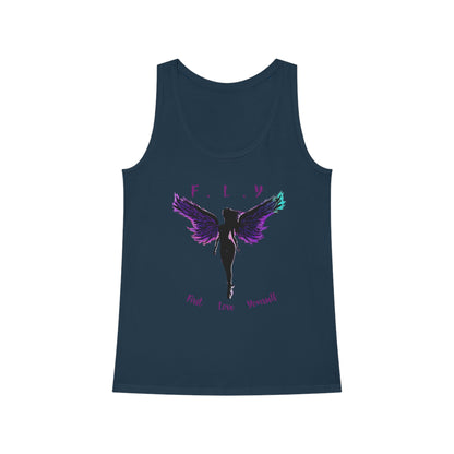 F.L.Y. Angel Tank Top | Concert Festivals Beach Summer Tank Top | Casual Inspirational Tee