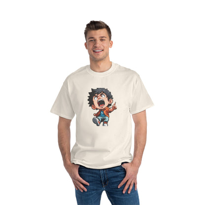 Mood of the Day Anime T-Shirt, Japanese Anime Style Boy Cool Graphic Tee Pop Art Manga Shirt Streetwear Casual T Shirt Unique Design