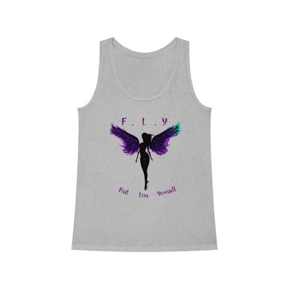 F.L.Y. Angel Tank Top | Concert Festivals Beach Summer Tank Top | Casual Inspirational Tee