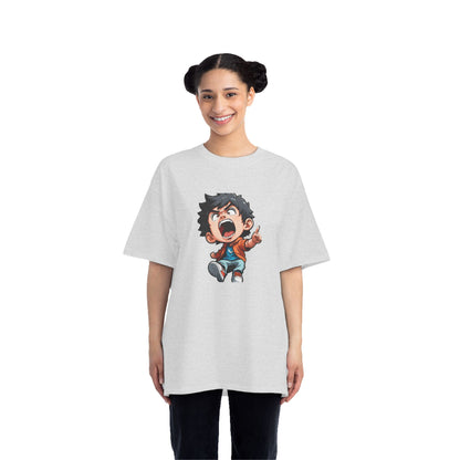 Mood of the Day Anime T-Shirt, Japanese Anime Style Boy Cool Graphic Tee Pop Art Manga Shirt Streetwear Casual T Shirt Unique Design