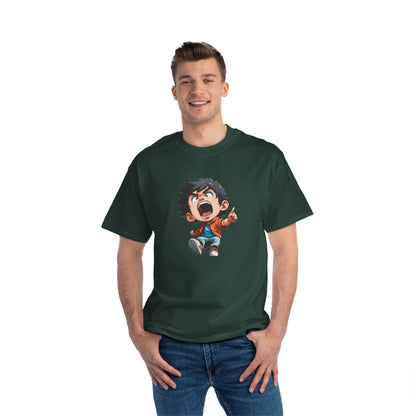 Mood of the Day Anime T-Shirt, Japanese Anime Style Boy Cool Graphic Tee Pop Art Manga Shirt Streetwear Casual T Shirt Unique Design