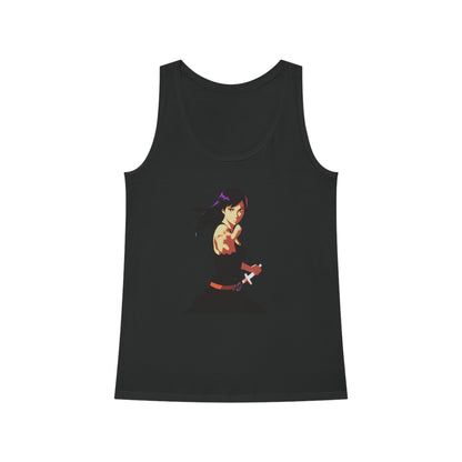 Anime Inner Warrior Girl | Cool Summer Tank Top | Festivals Workout Beach Streetwear