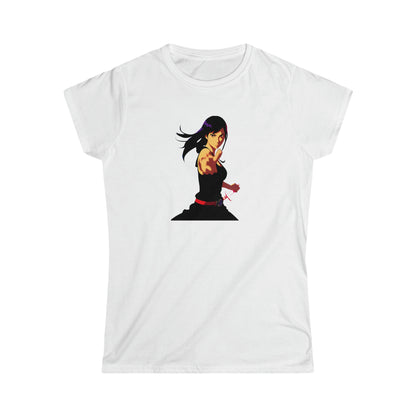 Anime Inner Warrior Girl Tee | Hip Cool Summer Casual Hangout T-Shirt | Workout Beach Tee