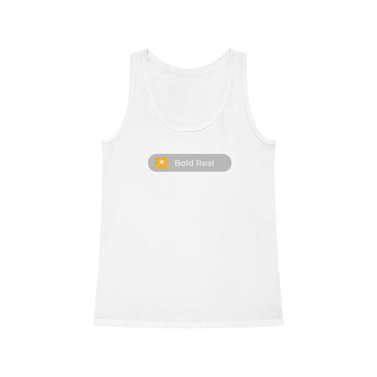 Bold Real Tank Top | The Limitless Collection | Express Yourself!