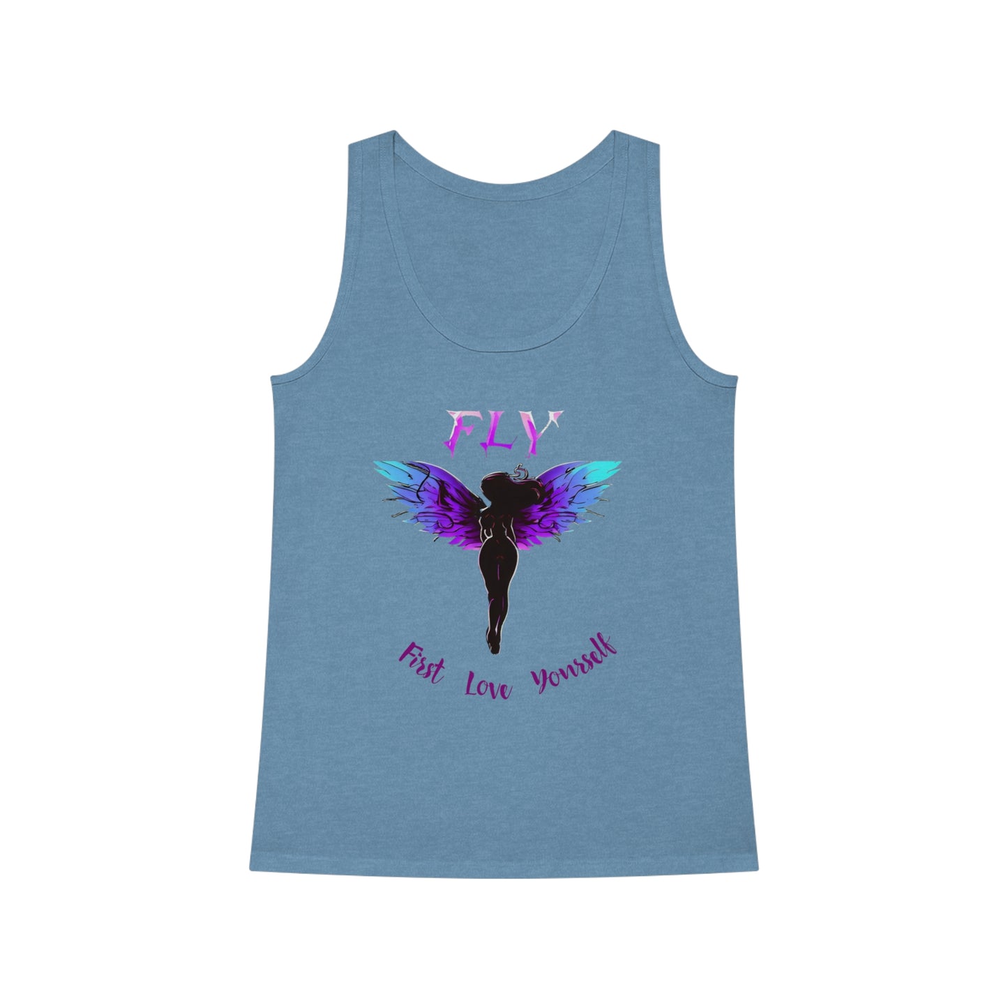 FLY Angel Tank Top | Concert Festivals Beach Summer Tank Top | Casual Inspirational Streetwear