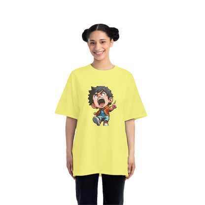 Mood of the Day Anime T-Shirt, Japanese Anime Style Boy Cool Graphic Tee Pop Art Manga Shirt Streetwear Casual T Shirt Unique Design
