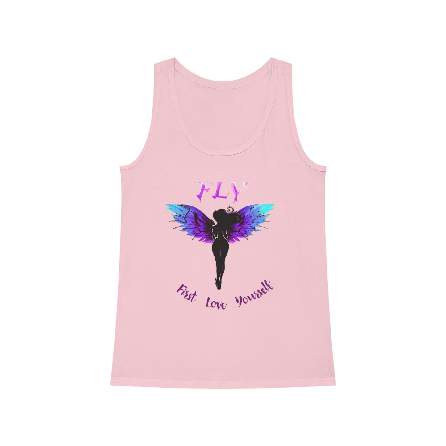 FLY Angel Tank Top | Concert Festivals Beach Summer Tank Top | Casual Inspirational Streetwear