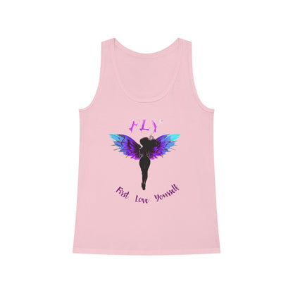 FLY Angel Tank Top | Concert Festivals Beach Summer Tank Top | Casual Inspirational Streetwear