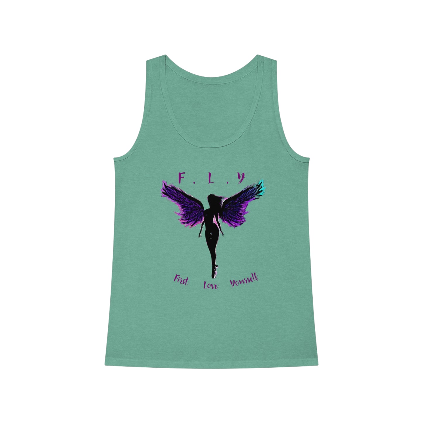 F.L.Y. Angel Tank Top | Concert Festivals Beach Summer Tank Top | Casual Inspirational Tee