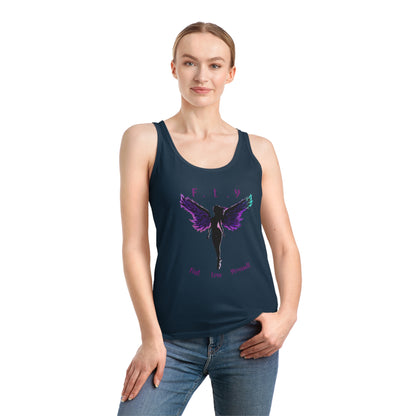 F.L.Y. Angel Tank Top | Concert Festivals Beach Summer Tank Top | Casual Inspirational Tee