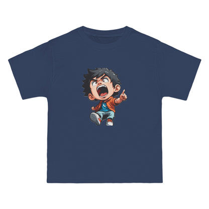 Mood of the Day Anime T-Shirt, Japanese Anime Style Boy Cool Graphic Tee Pop Art Manga Shirt Streetwear Casual T Shirt Unique Design