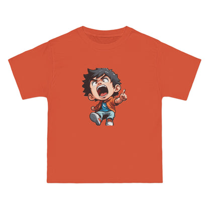 Mood of the Day Anime T-Shirt, Japanese Anime Style Boy Cool Graphic Tee Pop Art Manga Shirt Streetwear Casual T Shirt Unique Design