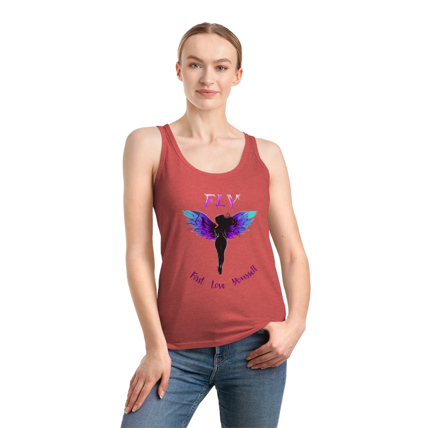 FLY Angel Tank Top | Concert Festivals Beach Summer Tank Top | Casual Inspirational Streetwear