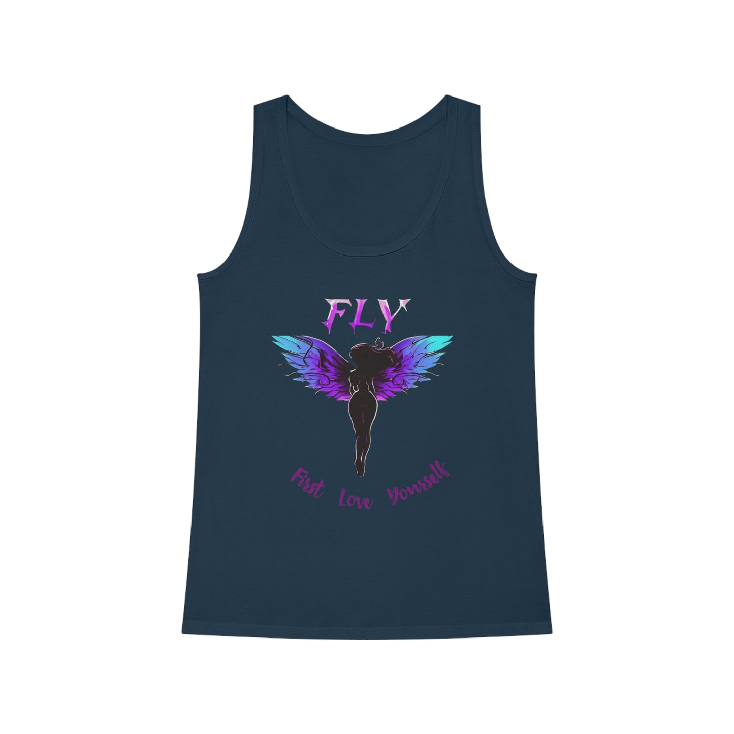 FLY Angel Tank Top | Concert Festivals Beach Summer Tank Top | Casual Inspirational Streetwear