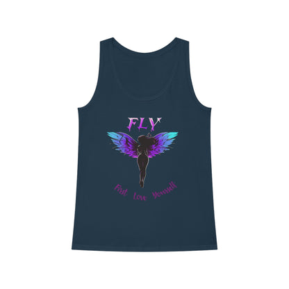 FLY Angel Tank Top | Concert Festivals Beach Summer Tank Top | Casual Inspirational Streetwear