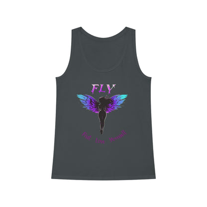 FLY Angel Tank Top | Concert Festivals Beach Summer Tank Top | Casual Inspirational Streetwear