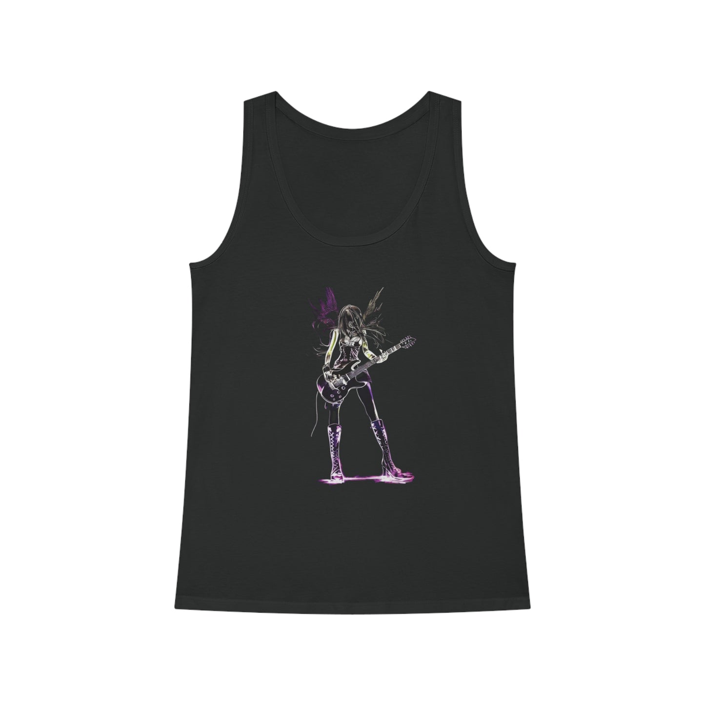 Rockstar Dreams Women's Tee | Concert Festivals Beach Summer Tank Top | Casual Laidback Tee