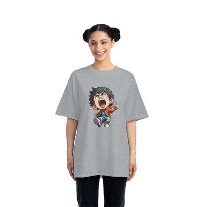 Mood of the Day Anime T-Shirt, Japanese Anime Style Boy Cool Graphic Tee Pop Art Manga Shirt Streetwear Casual T Shirt Unique Design