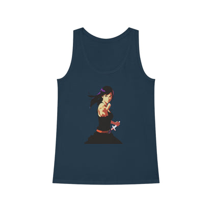 Anime Inner Warrior Girl | Cool Summer Tank Top | Festivals Workout Beach Streetwear