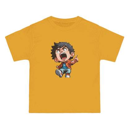 Mood of the Day Anime T-Shirt, Japanese Anime Style Boy Cool Graphic Tee Pop Art Manga Shirt Streetwear Casual T Shirt Unique Design