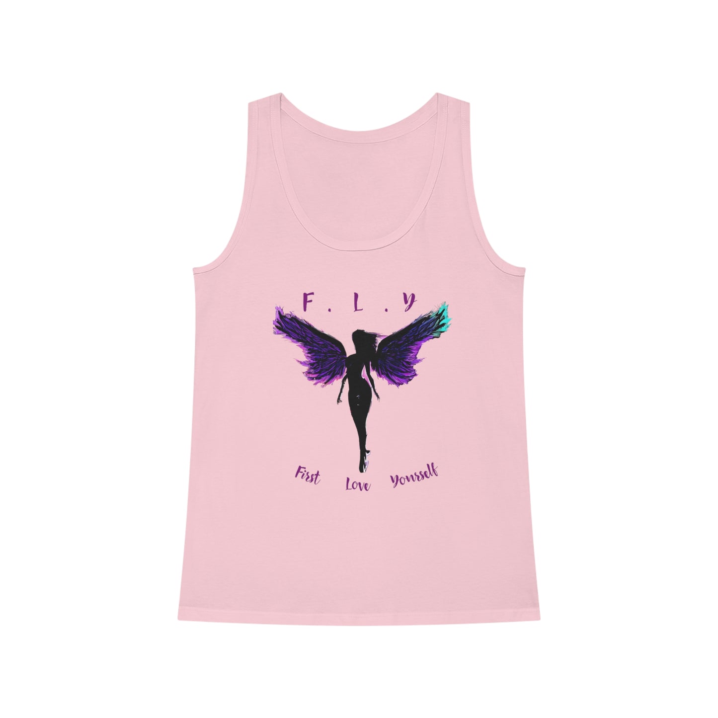 F.L.Y. Angel Tank Top | Concert Festivals Beach Summer Tank Top | Casual Inspirational Tee