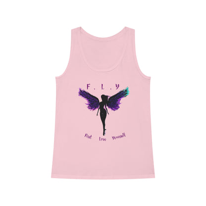 F.L.Y. Angel Tank Top | Concert Festivals Beach Summer Tank Top | Casual Inspirational Tee